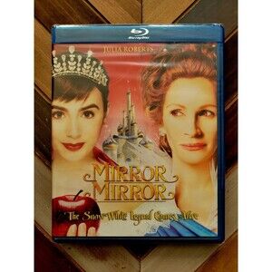 Mirror Mirror (Blu-ray Disc, 2012) Julia Roberts, Lily Collins / New & Sealed